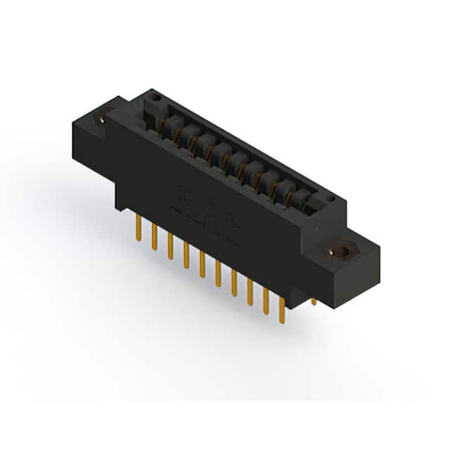 896-020-520-807 CONN EDGE DUAL FMALE 20POS 0.125