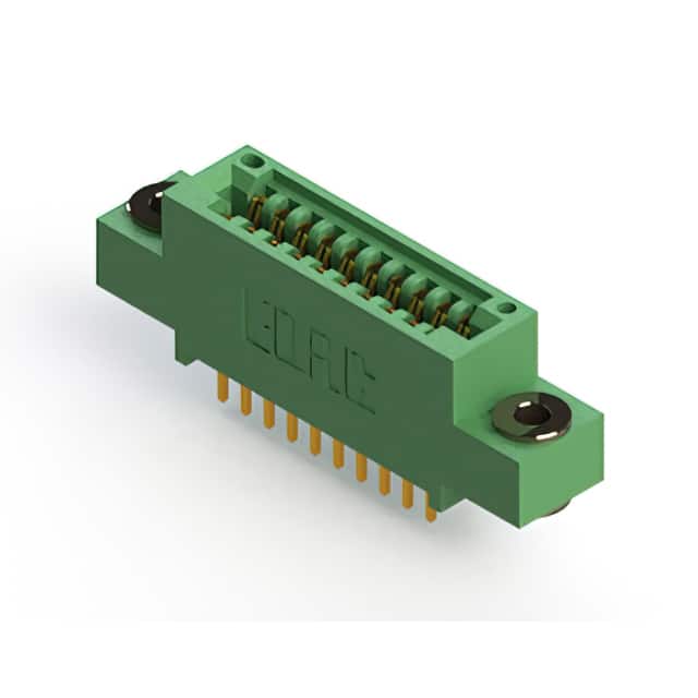 845-020-521-503 CONN EDGE DUAL FMALE 20POS 0.100