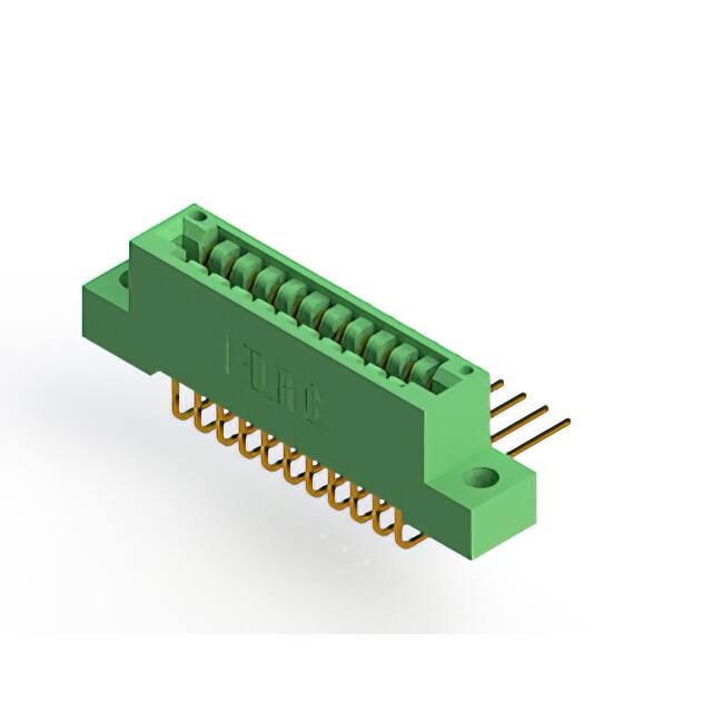 846-022-559-204 CONN EDGE DUAL FMALE 22POS 0.125