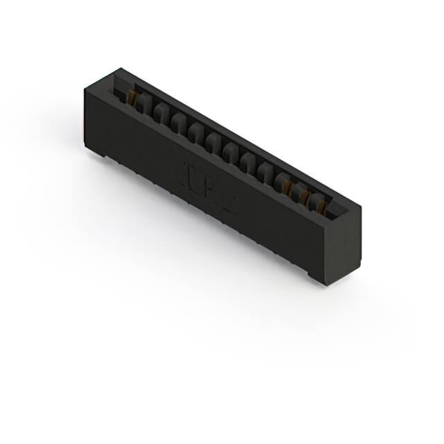 857-012-545-101 CONN EDGE SGL FMALE 12POS 0.156