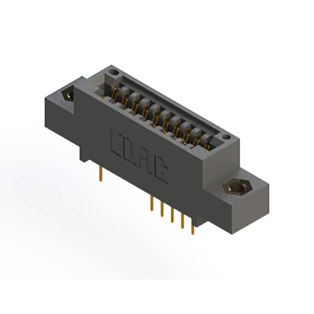 895-020-524-507 CONN EDGE DUAL FMALE 20POS 0.100