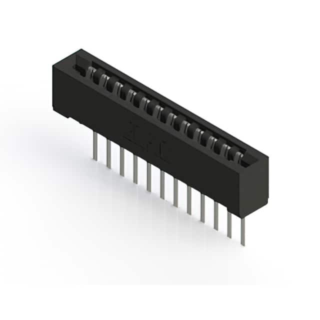 857-012-447-101 CONN EDGE SGL FML 12POS 0.156