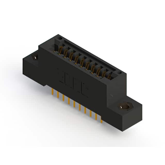 895-020-525-207 CONN EDGE DUAL FMALE 20POS 0.100