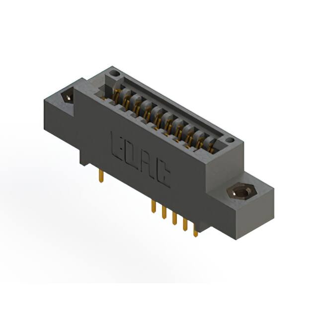 895-020-521-508 CONN EDGE DUAL FMALE 20POS 0.100