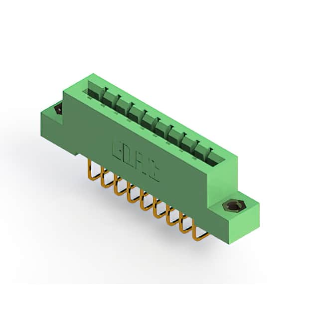833-009-558-108 CONN EDGE SGL FMALE 9POS 0.156