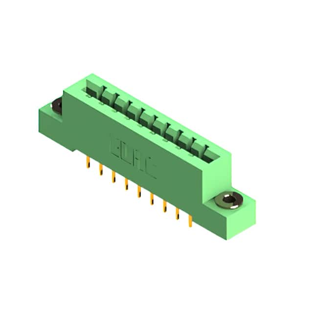 837-009-558-103 CONN EDGE SGL FMALE 9POS 0.156