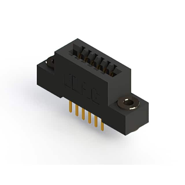 892-012-520-203 CONN EDGE DUAL FMALE 12POS 0.100