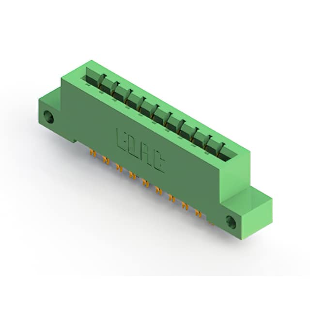 833-020-555-212 CONN EDGE DUAL FMALE 20POS 0.156