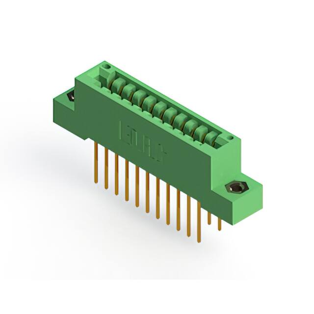 846-022-522-208 CONN EDGE DUAL FMALE 22POS 0.125