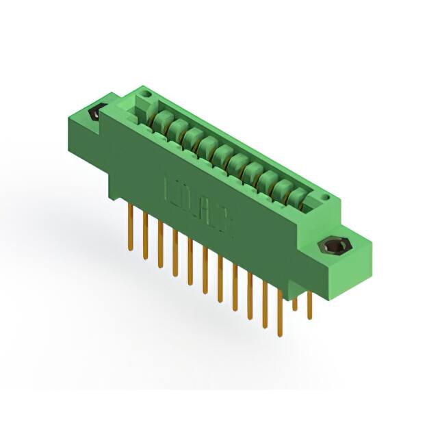 846-022-526-807 CONN EDGE DUAL FMALE 22POS 0.125
