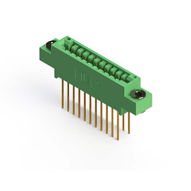846-022-541-803 CONN EDGE DUAL FMALE 22POS 0.125