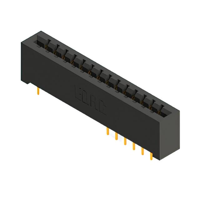 887-028-521-201 CONN EDGE DUAL FMALE 28POS 0.156