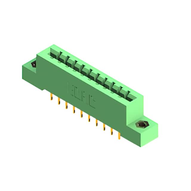 837-010-558-107 CONN EDGE SGL FMALE 10POS 0.156
