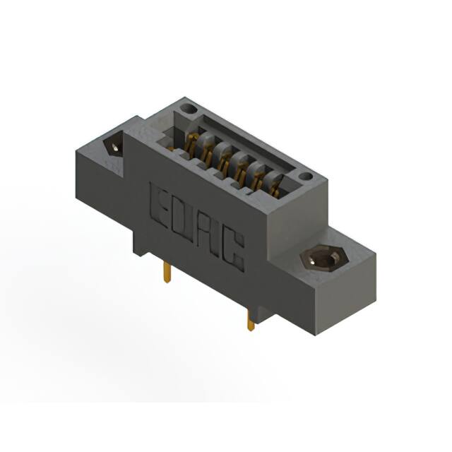 895-012-521-508 CONN EDGE DUAL FMALE 12POS 0.100