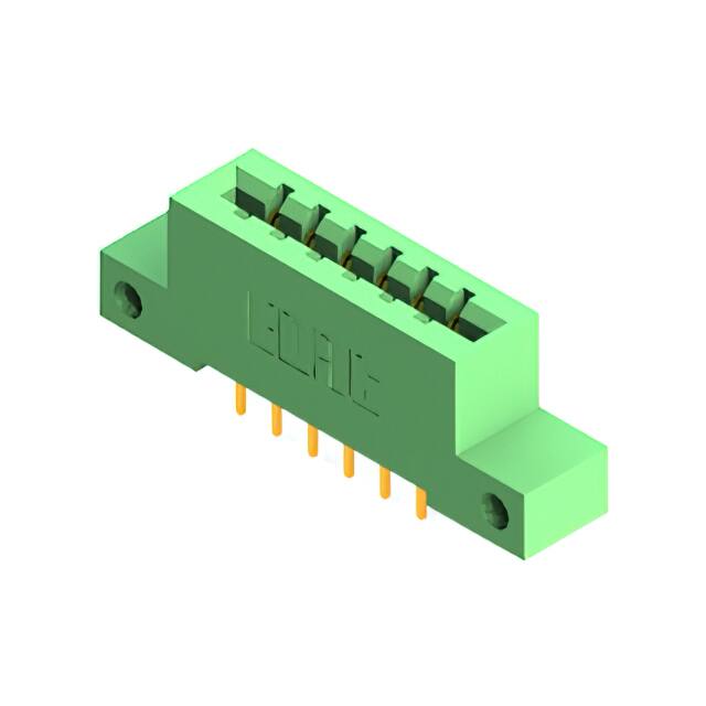 837-012-521-212 CONN EDGE DUAL FMALE 12POS 0.156