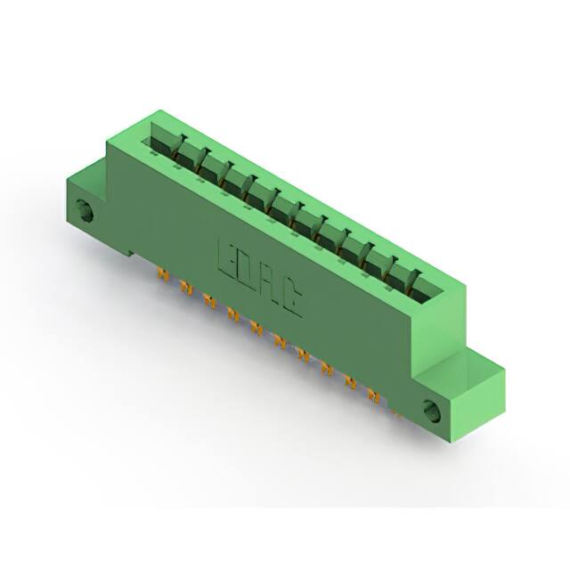 833-022-555-212 CONN EDGE DUAL FMALE 22POS 0.156