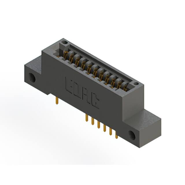 895-022-521-212 CONN EDGE DUAL FMALE 22POS 0.100