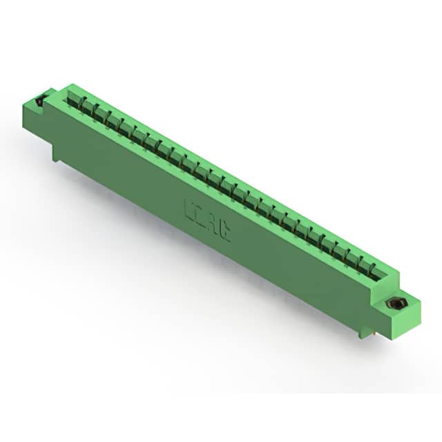 833-024-524-607 CONN EDGE SGL FMALE 24POS 0.156