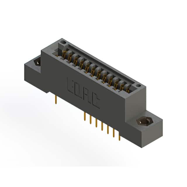 895-024-524-207 CONN EDGE DUAL FMALE 24POS 0.100