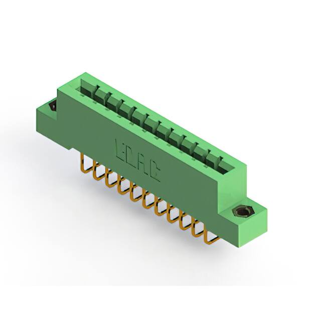 833-011-558-107 CONN EDGE SGL FMALE 11POS 0.156
