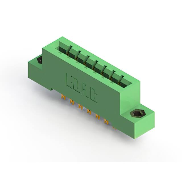 833-014-555-207 CONN EDGE DUAL FMALE 14POS 0.156