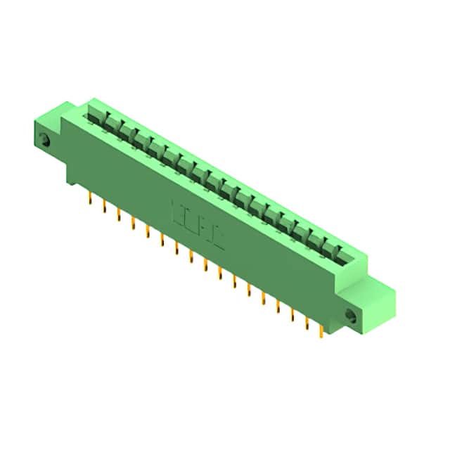 837-017-558-612 CONN EDGE SGL FMALE 17POS 0.156