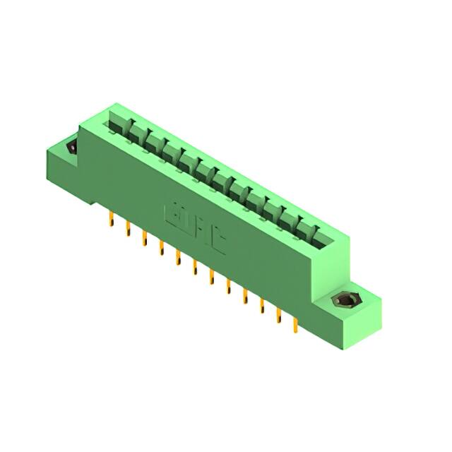 837-012-558-107 CONN EDGE SGL FMALE 12POS 0.156