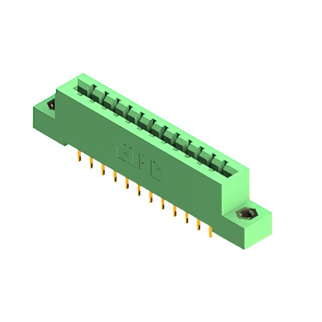 837-012-558-108 CONN EDGE SGL FMALE 12POS 0.156