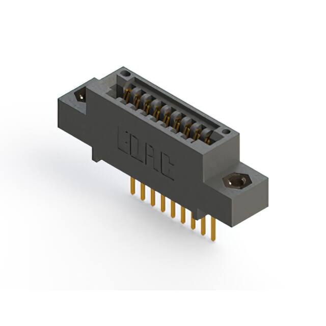 895-009-523-408 CONN EDGE SINGLE FML 9POS 0.100