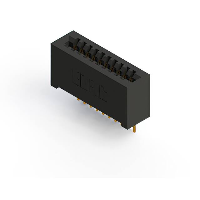 892-010-540-101 CONN EDGE SINGLE FML 10POS 0.100