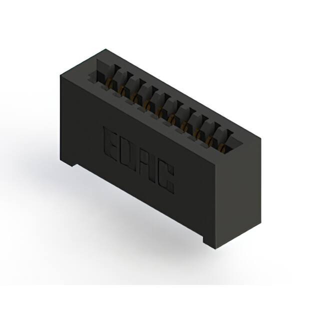 892-010-521-101 CONN EDGE SINGLE FML 10POS 0.100
