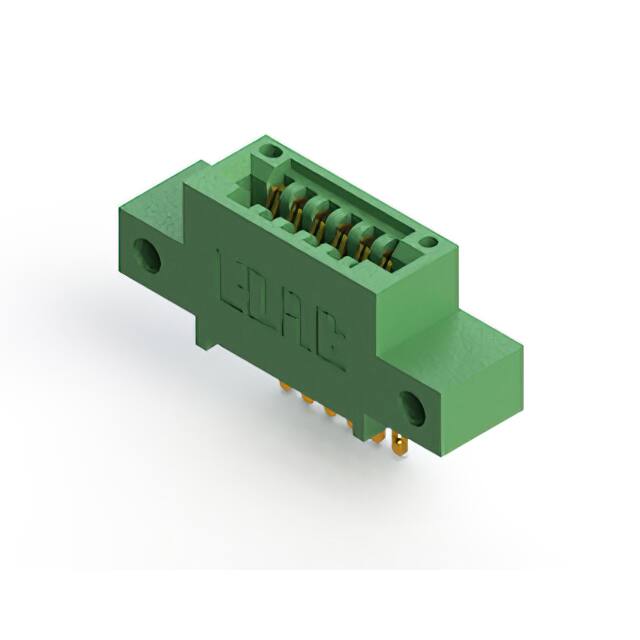 845-006-500-412 CONN EDGE SINGLE FML 6POS 0.100