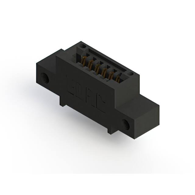895-006-500-412 CONN EDGE SINGLE FML 6POS 0.100