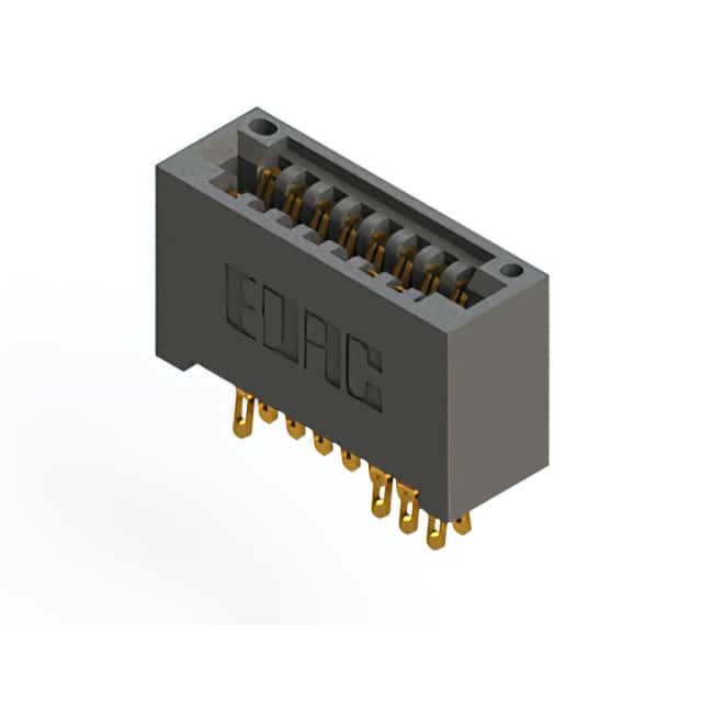 895-016-555-201 CONN EDGE DUAL FMALE 16POS 0.100