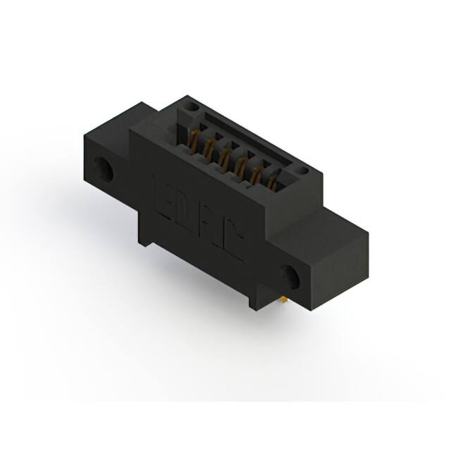 895-006-500-612 CONN EDGE SINGLE FML 6POS 0.100
