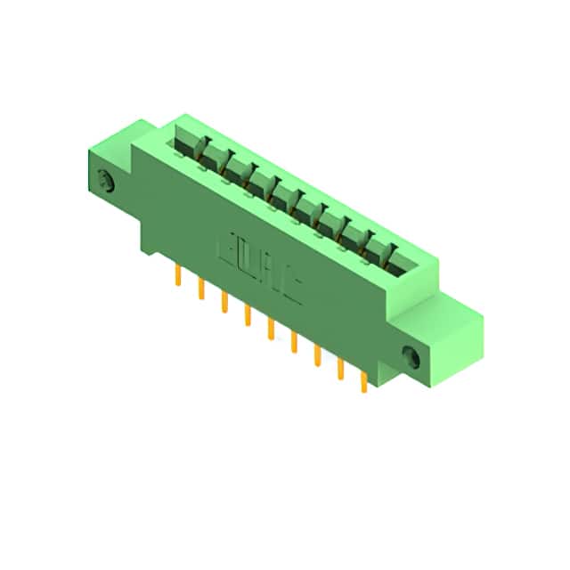 837-018-523-812 CONN EDGE DUAL FMALE 18POS 0.156