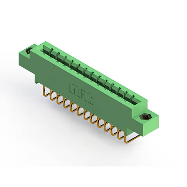 833-013-558-607 CONN EDGE SGL FMALE 13POS 0.156