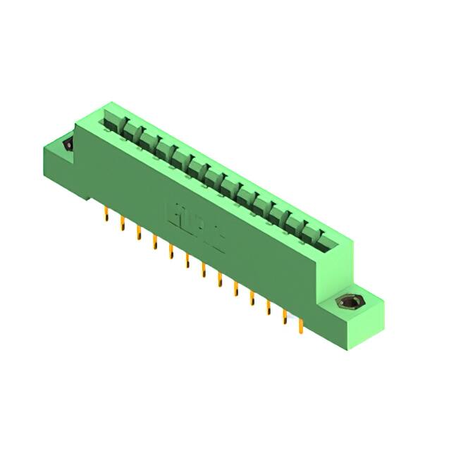 837-013-558-107 CONN EDGE SGL FMALE 13POS 0.156