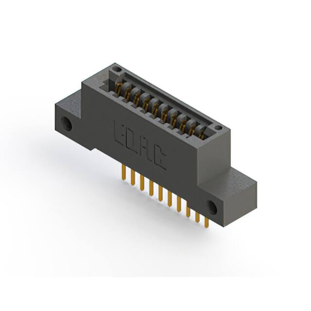 895-010-523-112 CONN EDGE SINGLE FML 10POS 0.100