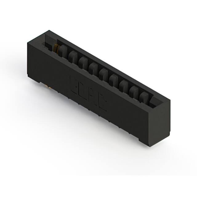 857-020-555-201 CONN EDGE DUAL FMALE 20POS 0.156