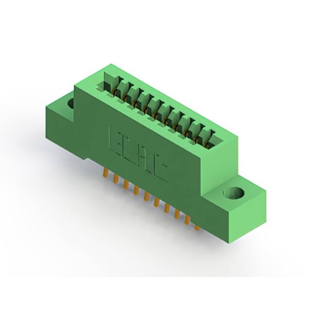 842-020-556-204 CONN EDGE DUAL FMALE 20POS 0.100