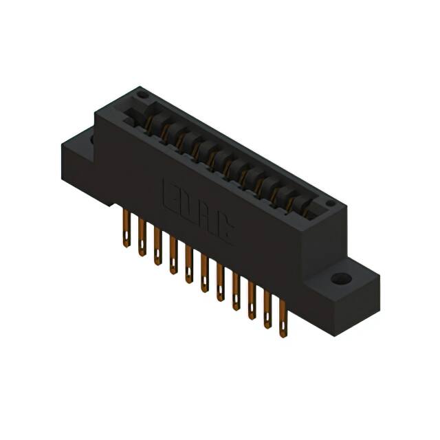 896-022-500-202 CONN EDGE DUAL FMALE 22POS 0.125