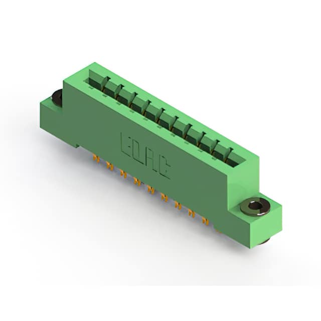 833-020-555-203 CONN EDGE DUAL FMALE 20POS 0.156