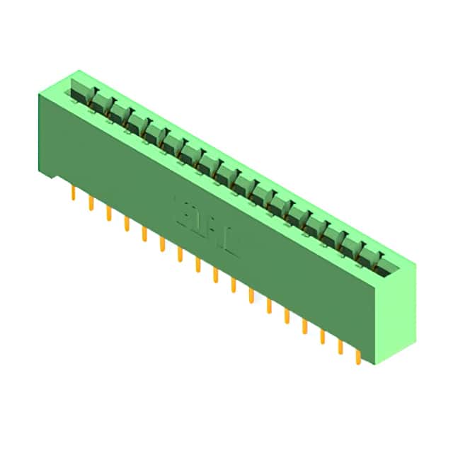 837-034-521-201 CONN EDGE DUAL FMALE 34POS 0.156