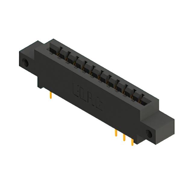 887-022-521-812 CONN EDGE DUAL FMALE 22POS 0.156