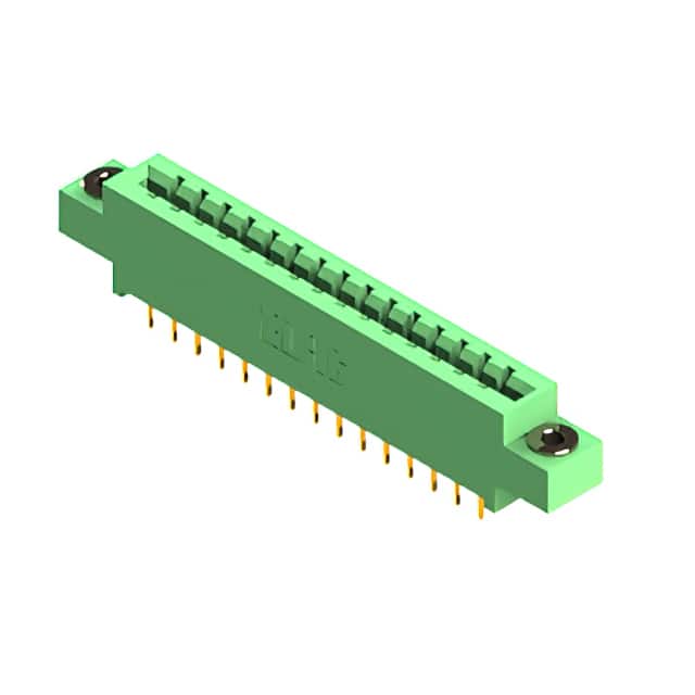 837-015-558-603 CONN EDGE SGL FMALE 15POS 0.156