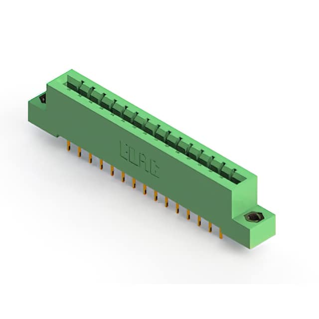 833-015-558-107 CONN EDGE SGL FMALE 15POS 0.156