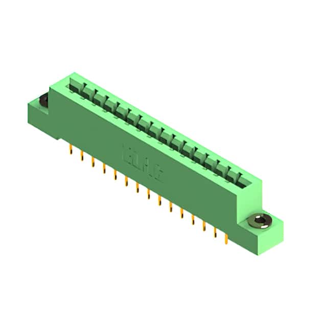 837-015-558-103 CONN EDGE SGL FMALE 15POS 0.156