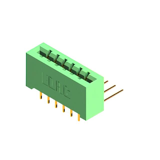 837-012-558-201 CONN EDGE DUAL FMALE 12POS 0.156