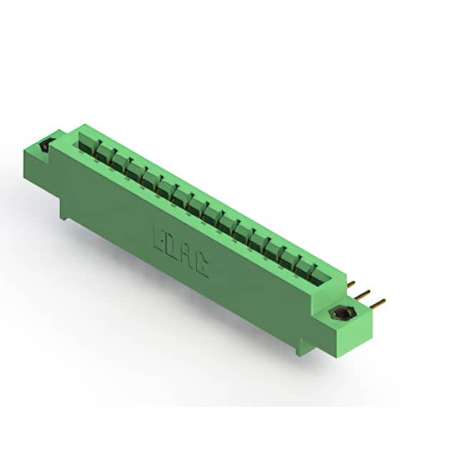833-015-559-607 CONN EDGE SGL FMALE 15POS 0.156
